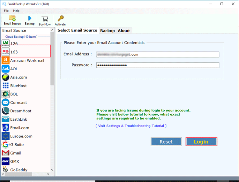 163-mail-database-backup-solution-to-migrate-163-emails-directly