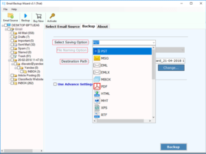 hotmail backup wizard download